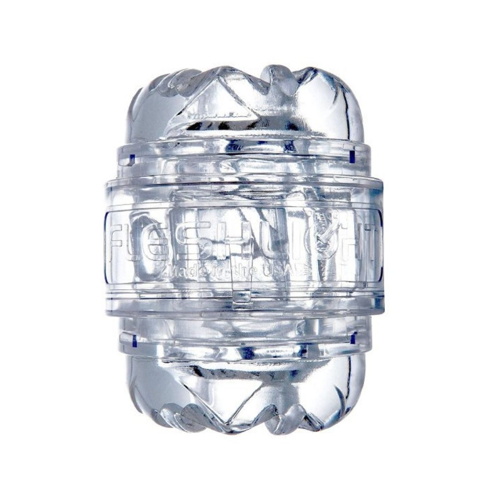 Full view of closed Quickshot Vantage Masturbator | Fleshlight