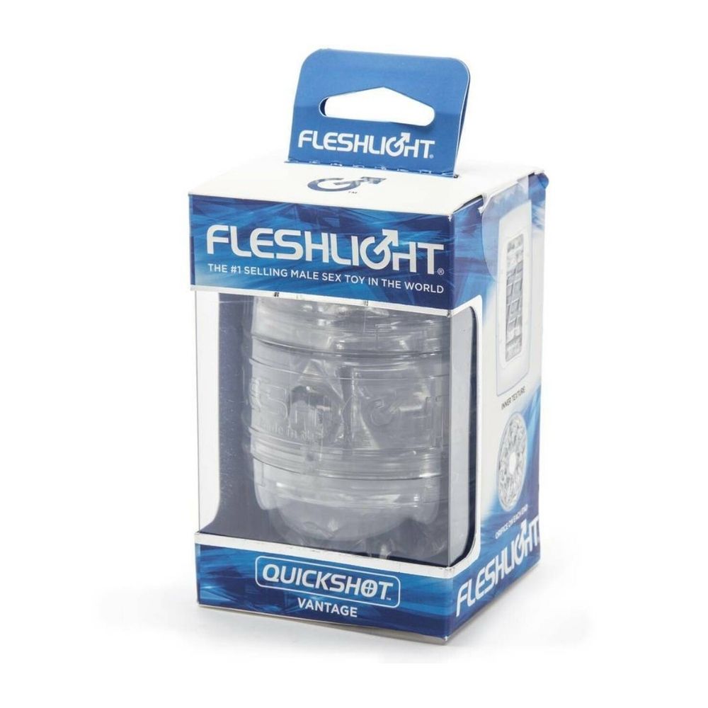 Product packaging of Quickshot Vantage Masturbator | Fleshlight