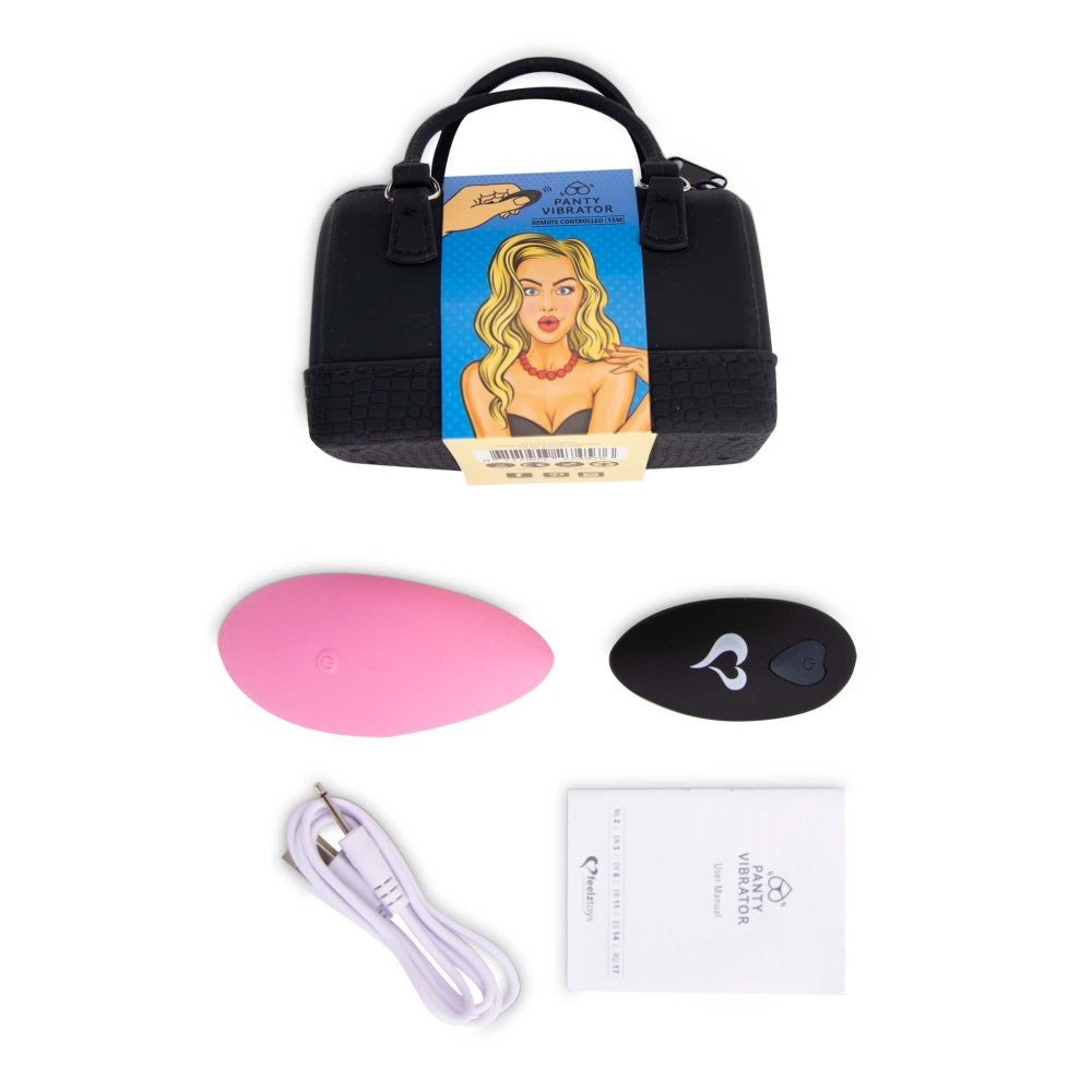 Packaging inserts of Remote Controlled Panty Vibrator | FeelzToys - Pink