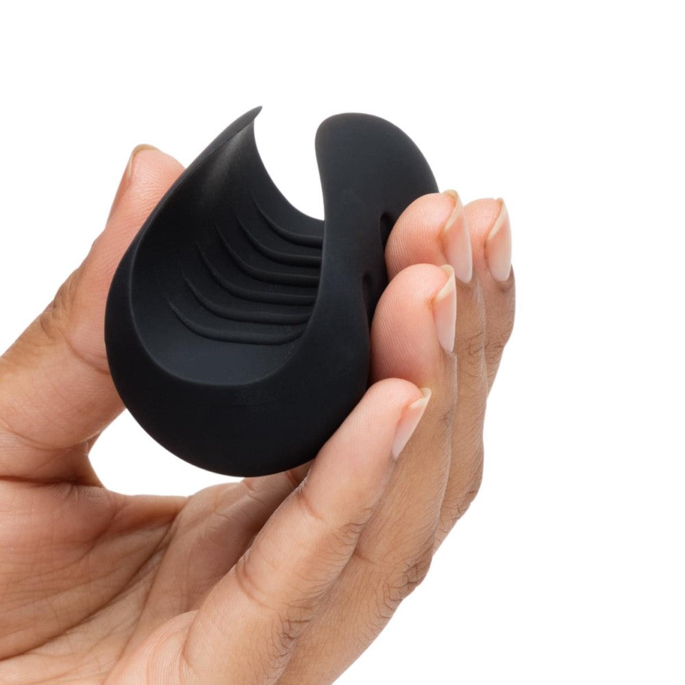 Sensation Vibrating Male Masturbator | Fifty Shades in hand