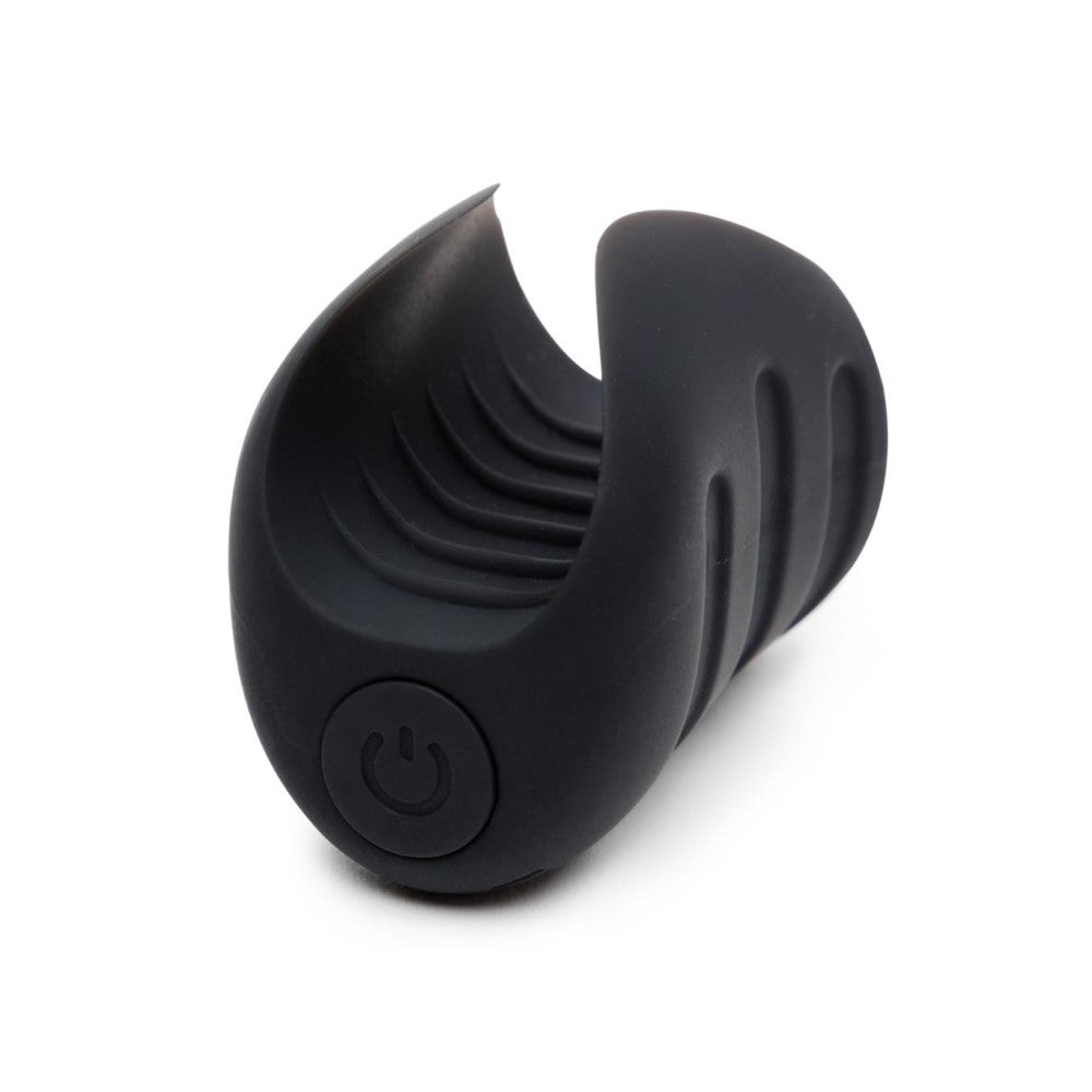 Full view of Sensation Vibrating Male Masturbator | Fifty Shades