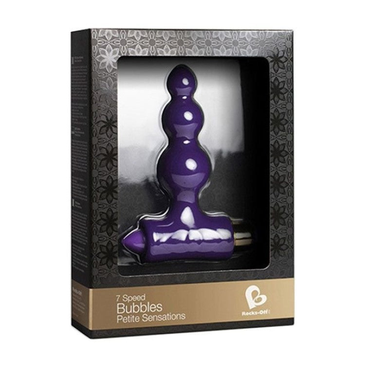 Product packaging of Sensations Bubbles Plug | Rocks-Off
