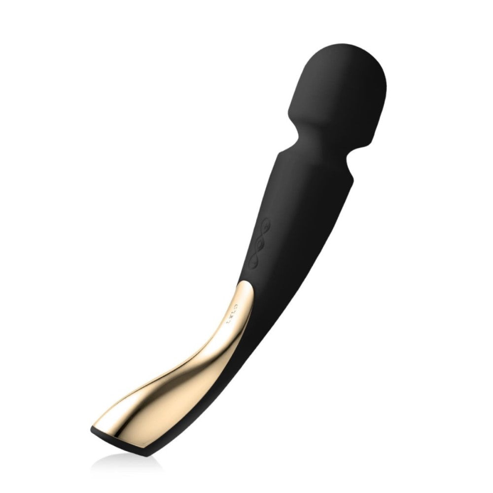 Full view of Smart Wand 2 | Lelo - Large/Black