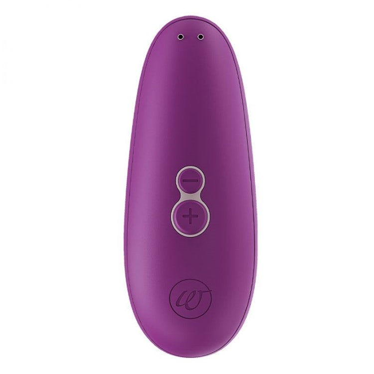 Back view of Starlet 3 Clitoral Stimulator | Womanizer - Indigo