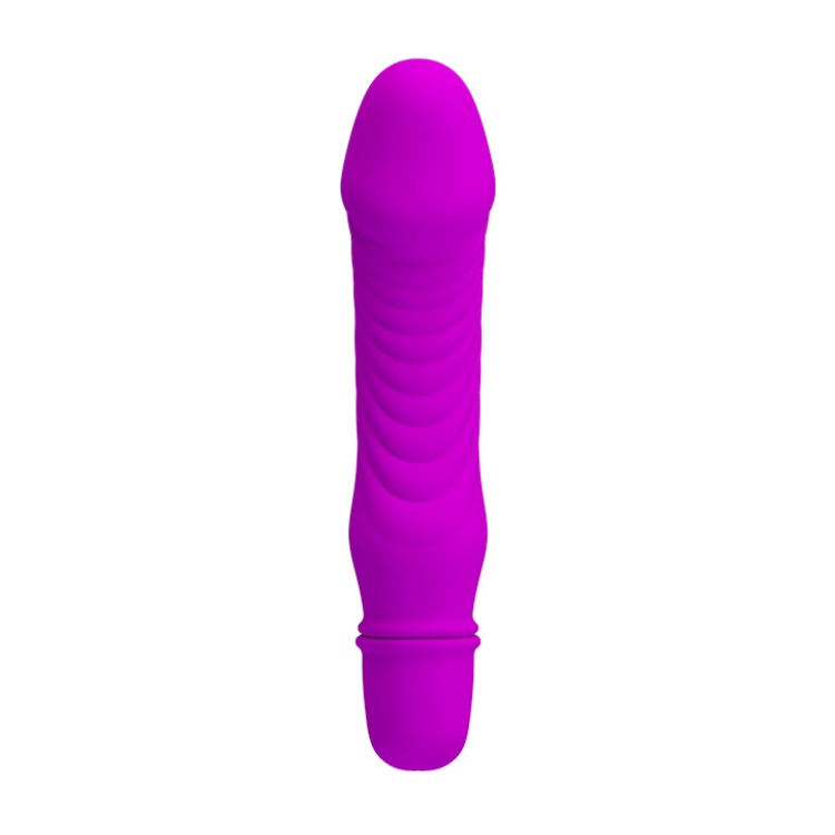 Full view of Stev Penis Shaped Bullet Vibrator | Pretty Love - Purple