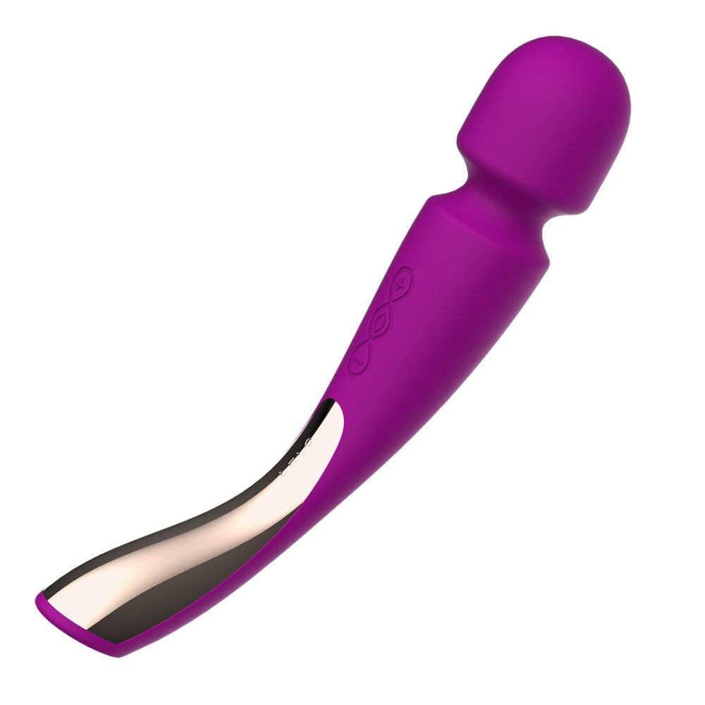 Full view of Smart Wand 2 Medium | Lelo - Deep Rose