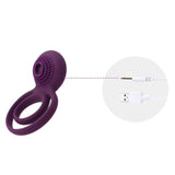 Charging Accessory of Tammy Double Ring Couples Vibrator | Svakom - Violet   