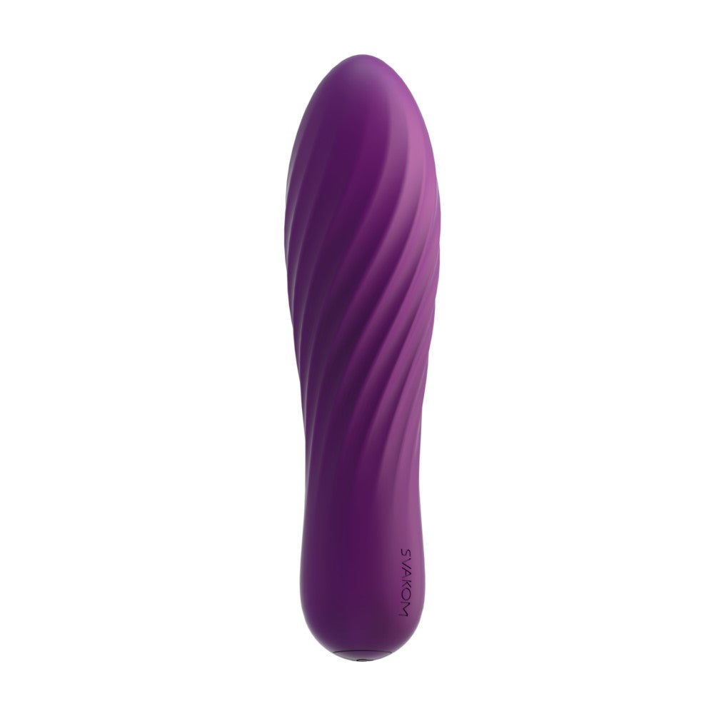 Full view of Tulip Powerful Bullet Vibrator | Svakom - Violet