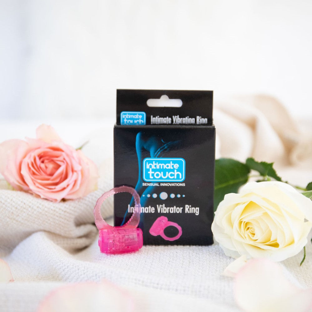 Intimate Vibrating Cock Ring | Intimate Touch with roses