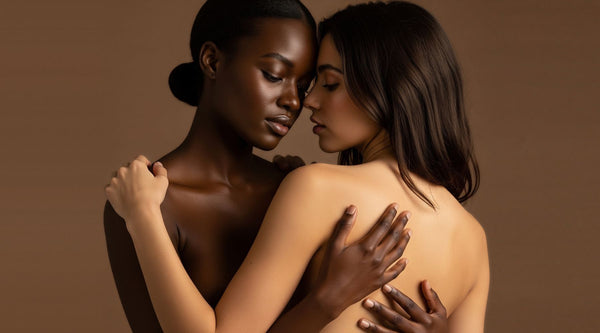 Two women embracing each other for Women's Month | OneNightOnly
