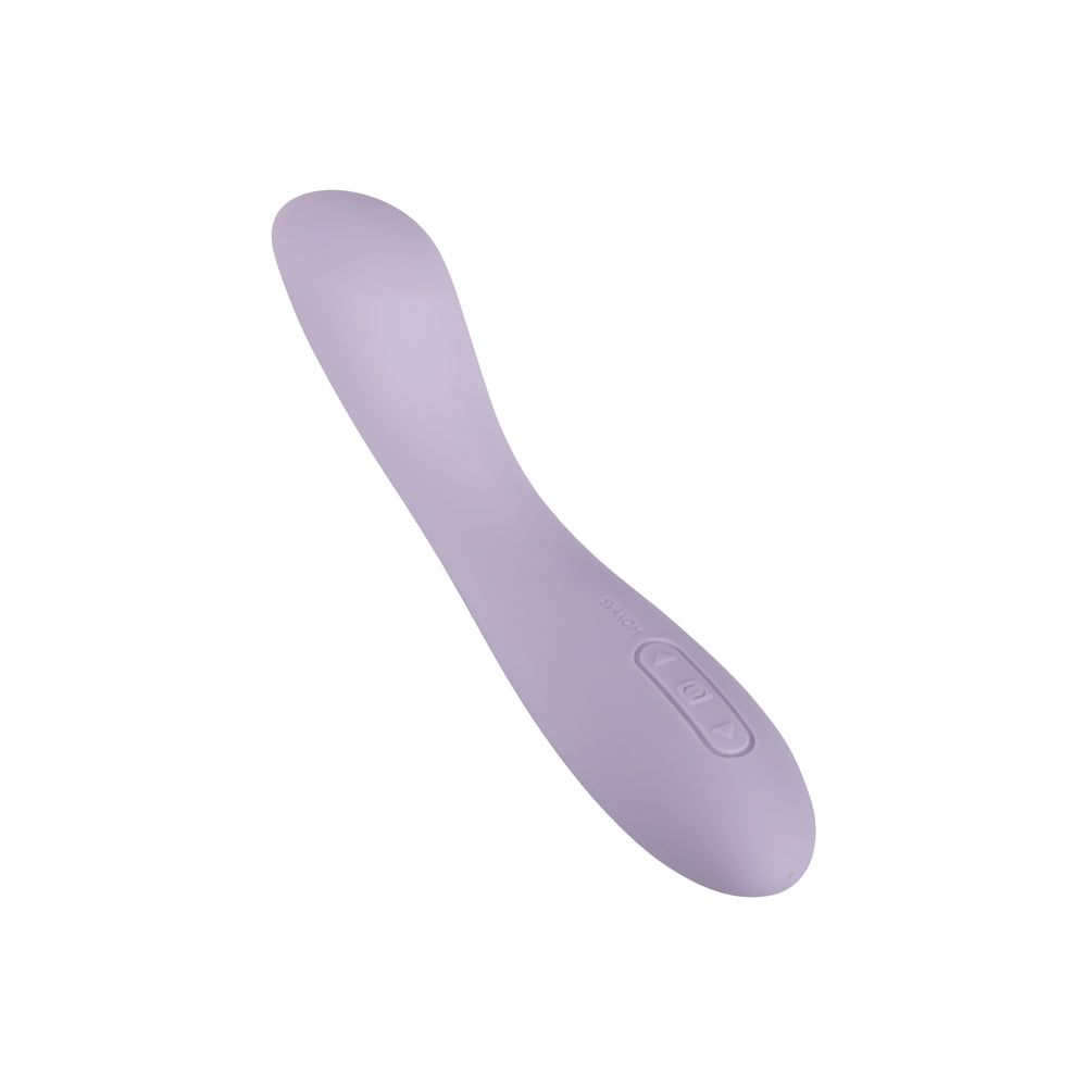 Svakom Amy 2 Flexible G-Spot Vibrator Pastel Lilac Side View