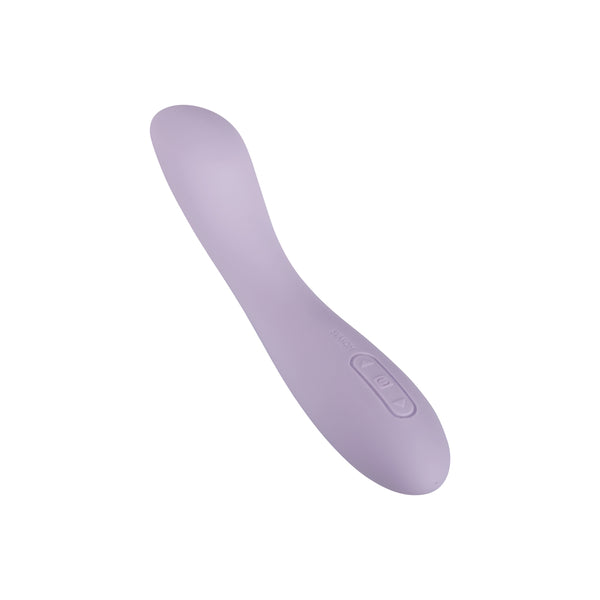 Svakom Amy 2 Flexible G-Spot Vibrator Pastel Lilac Side View