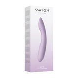 Svakom Amy 2 Flexible G-Spot Vibrator Pastel Lilac Packaging