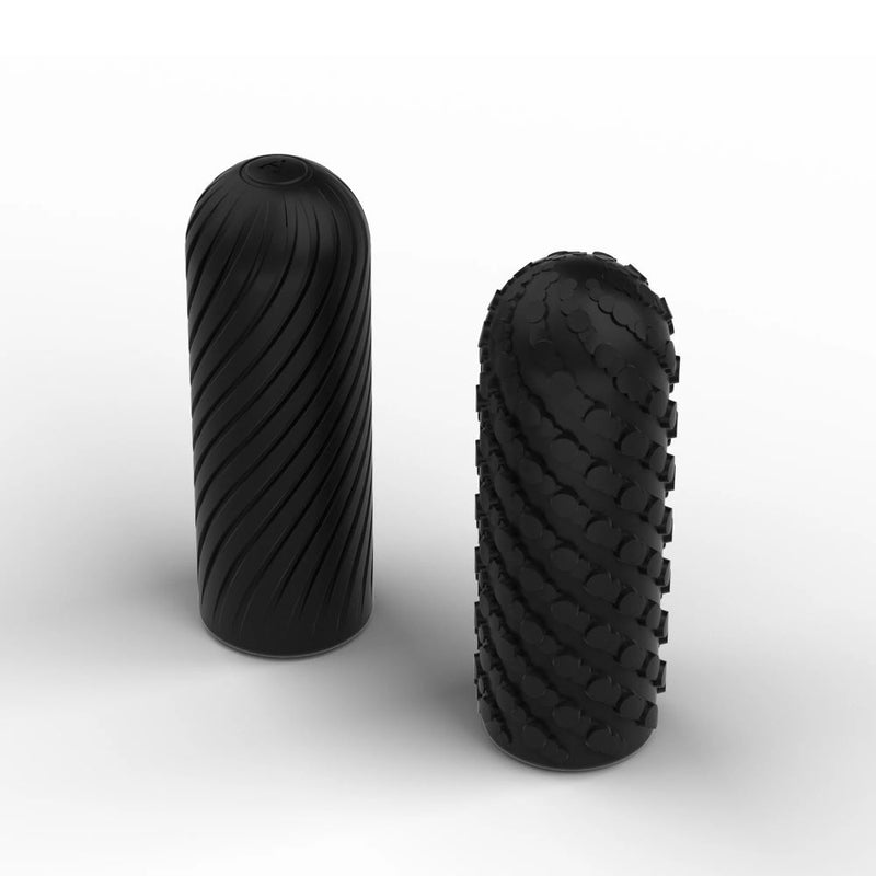 Reversible ridged surfaces of the Arcwave | Ghost Stroker (Black)