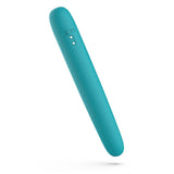 Rear view of the B Swish | Bgood Infinite Deluxe Rechargeable Vibrator (Sea Foam)