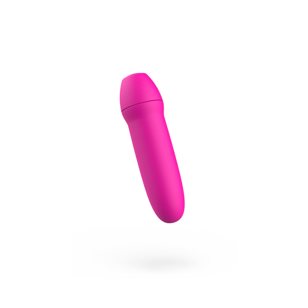 Side view of B Swish | Bmine Basic Bullet Vibrator (Magenta)