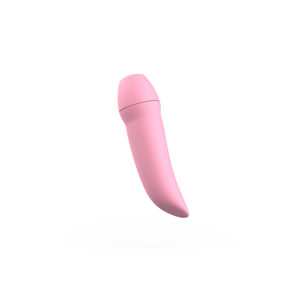 Side view of B Swish | Bmine Basic Curve Bullet Vibrator (Azalea)