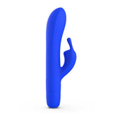 Side view of B Swish | Bwild Bunny Infinite Classic LIMITED EDITION Rechargeable Rabbit Vibrator (Pacific Blue)