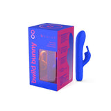 B Swish | Bwild Bunny Infinite Classic LIMITED EDITION Rechargeable Rabbit Vibrator (Pacific Blue) with packaging