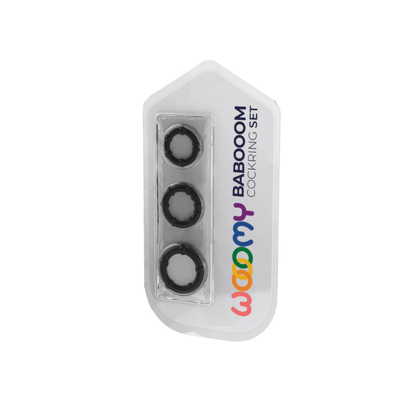 Babooom Cock Ring Set | Wooomy product packaging