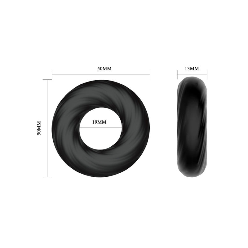 Crazy Bull | Smooth Cock Ring Dimensions