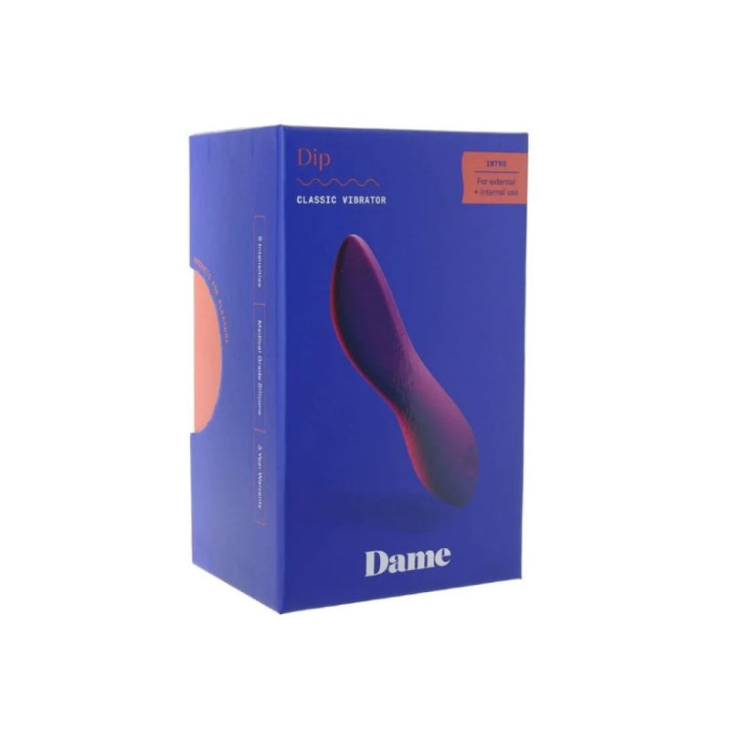 Dame | Dip Classic Vibrator packaging