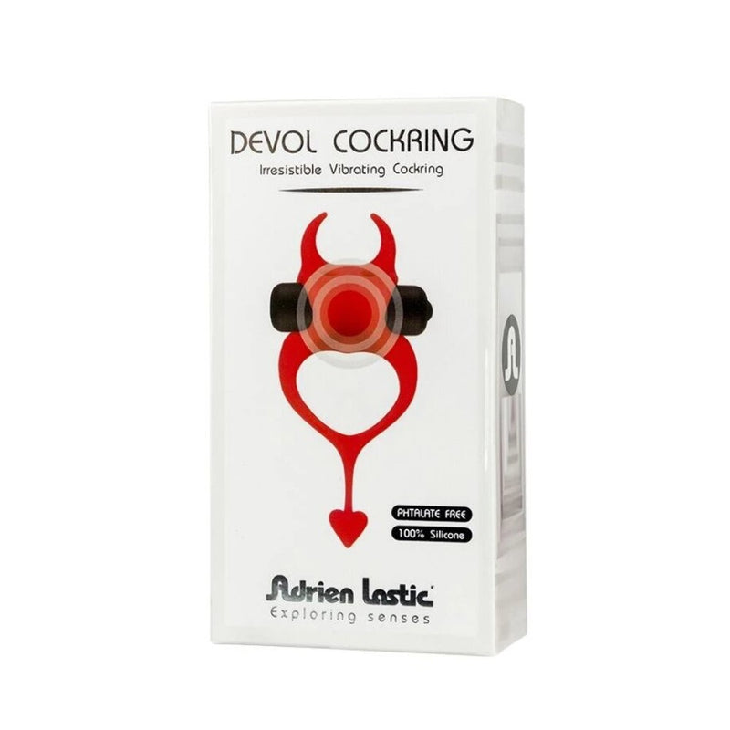 Devol Irresistible Vibrating Cock Ring | Adrien Lastic packaging