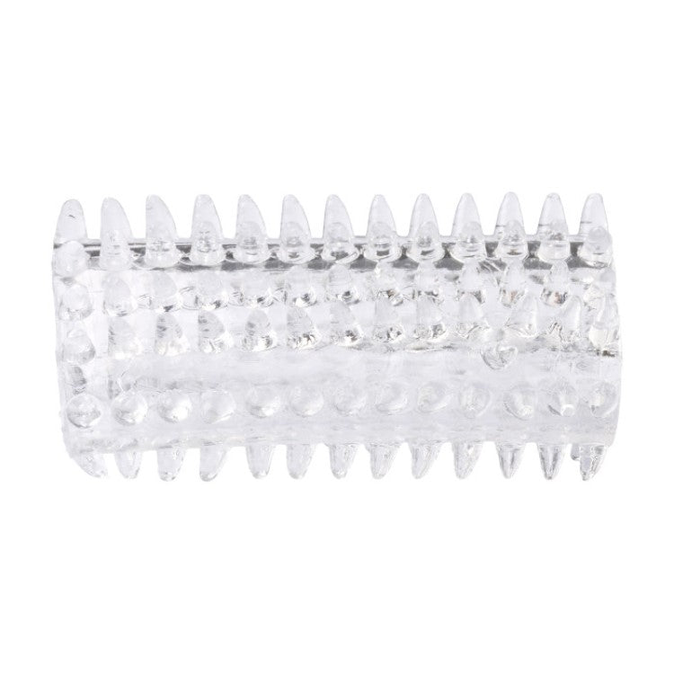 Side view of the EXTASYring Stimulating Penis Sleeve | JoyDivision