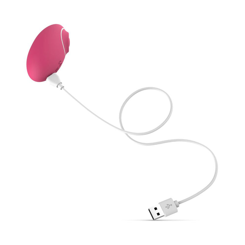 EasyToys | Tapping Play Tapping Clitoral Stimulator (Pink) With USB Charging Cable