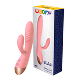 Elali Rabbit Vibrator | Wooomy with product packaging