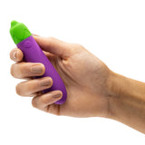 Emojibator | The Official Eggplant Emoji Vibrator in hand