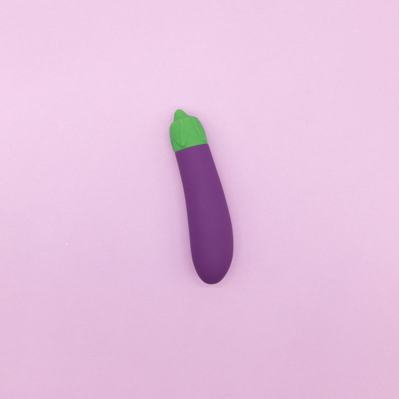Emojibator | The Official Eggplant Emoji Vibrator on aubergine background