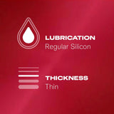 Thick, lubricated Fetherlite Condoms | Durex