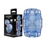 Fleshlight | Quickshot Turbo Blue Ice Masturbator Next To Packaging 