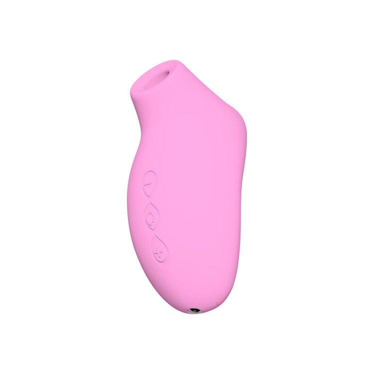 Front view of the Lelo | Sona 2 Travel Sonic Clitoral Massager (Pink)