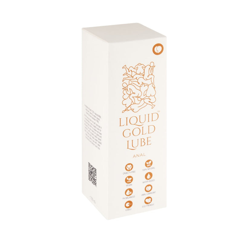Product packaging of Anal Water-Based Lube | Liquid Gold Lube