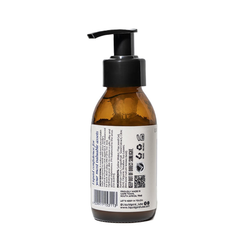 Liquid Gold Lube | The Backdoor Edition Anal Lube Label