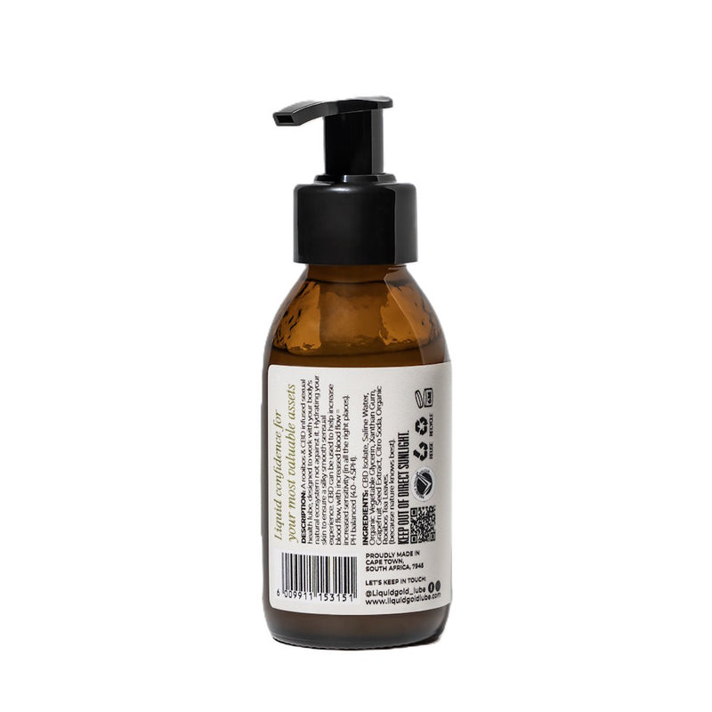 Liquid Gold Lube | The Cannabliss Edition CBD Lube Label
