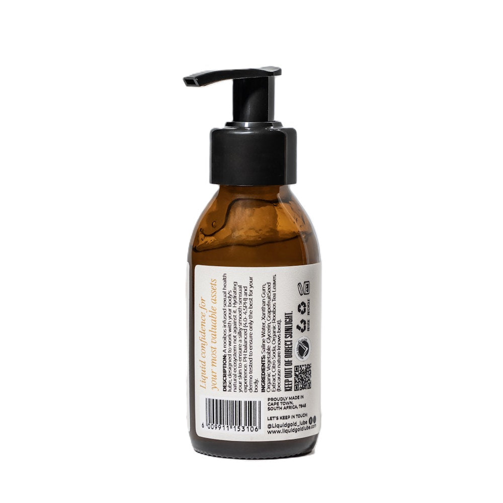 Liquid Gold Lube | The Original Edition Water-Based Lube Label