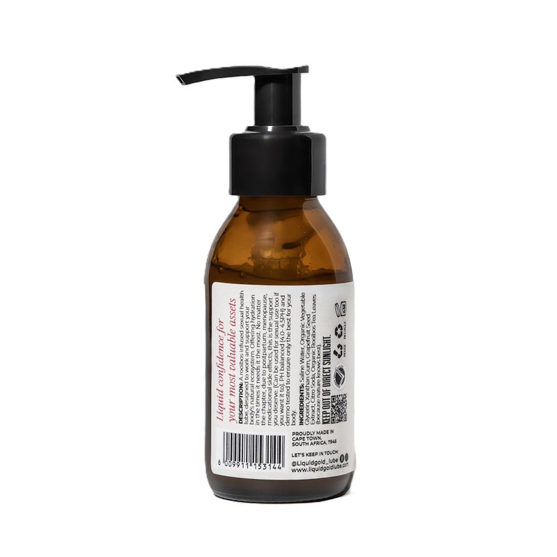 Liquid Gold Lube | The Soothing Edition Hydrating Lube Label