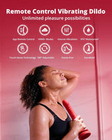 Lovense | Mission 2 Advanced Touch-Sense Vibrating Suction Cup Dildo Features Infographic