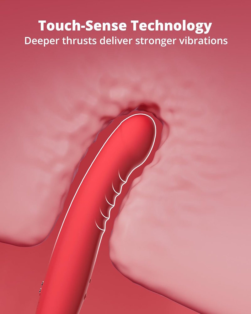 Lovense | Mission 2 Advanced Touch-Sense Vibrating Suction Cup Dildo Advanced Touch-Sense Vibrations