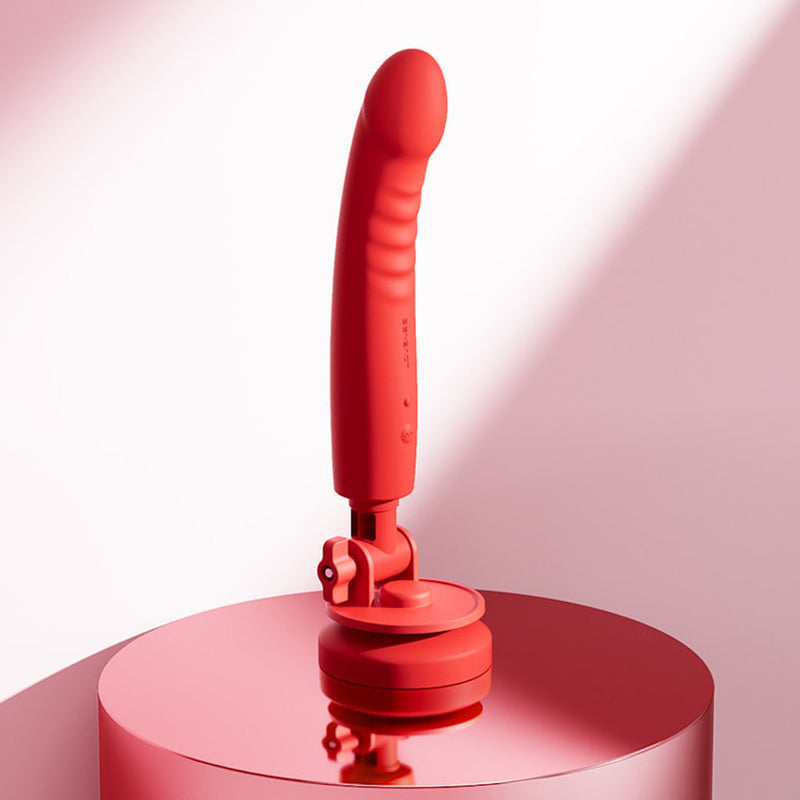 Lovense | Mission 2 Advanced Touch-Sense Vibrating Suction Cup Dildo on Display
