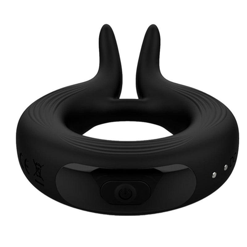 The power button on the Marry Me Rechargeable Vibrating Cock Ring | Wooomy