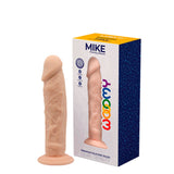 Mike Premium 7.8 Inch Dual Density Silicone Dildo | Wooomy with packaging