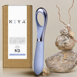 N3 Precision Point Clitoral Massager | Niya with rocks and packaging