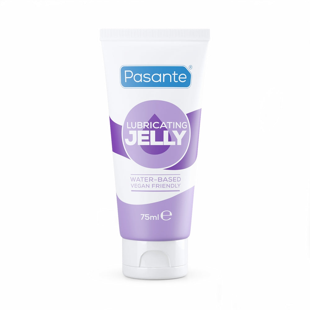 Front view Of Pasante Lubricating Water-Based Jelly On A White Background