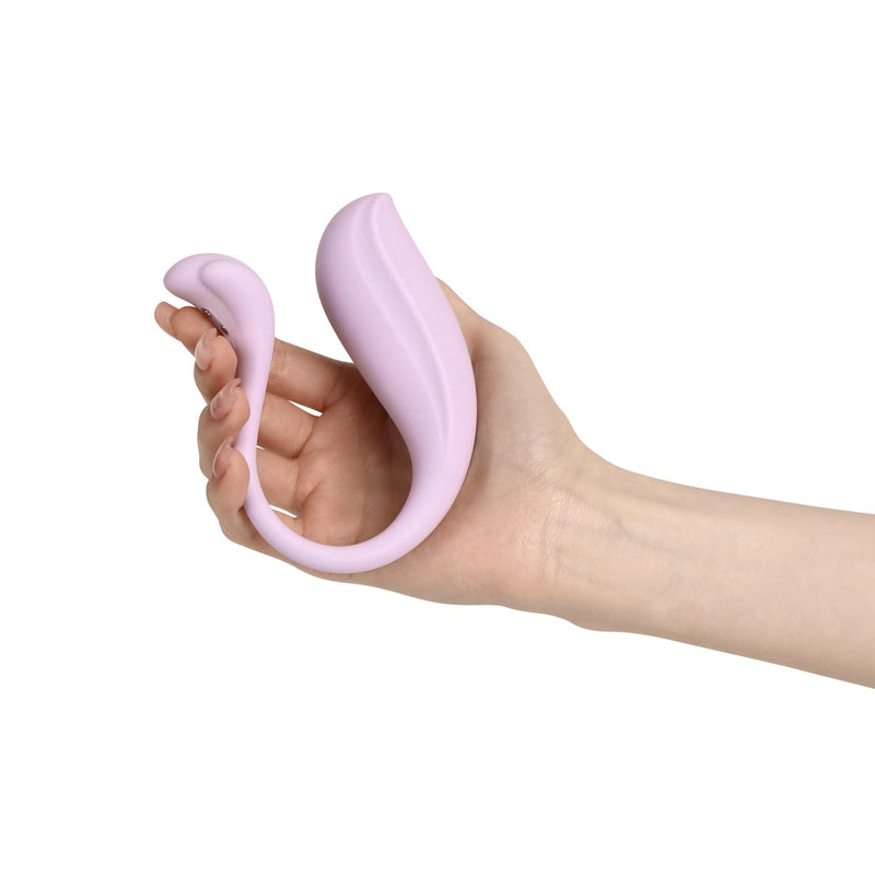 Svakom Phoenix Neo 2 Interactive Bullet Vibrator (Pastel Lilac) in Hand