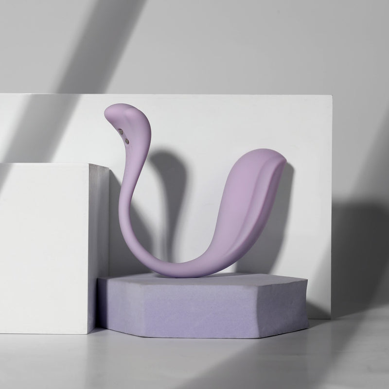 Svakom Phoenix Neo 2 Interactive Bullet Vibrator (Pastel Lilac) On Display