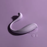 Svakom Phoenix Neo 2 Interactive Waterproof Bullet Vibrator (Pastel Lilac) with Water Droplets